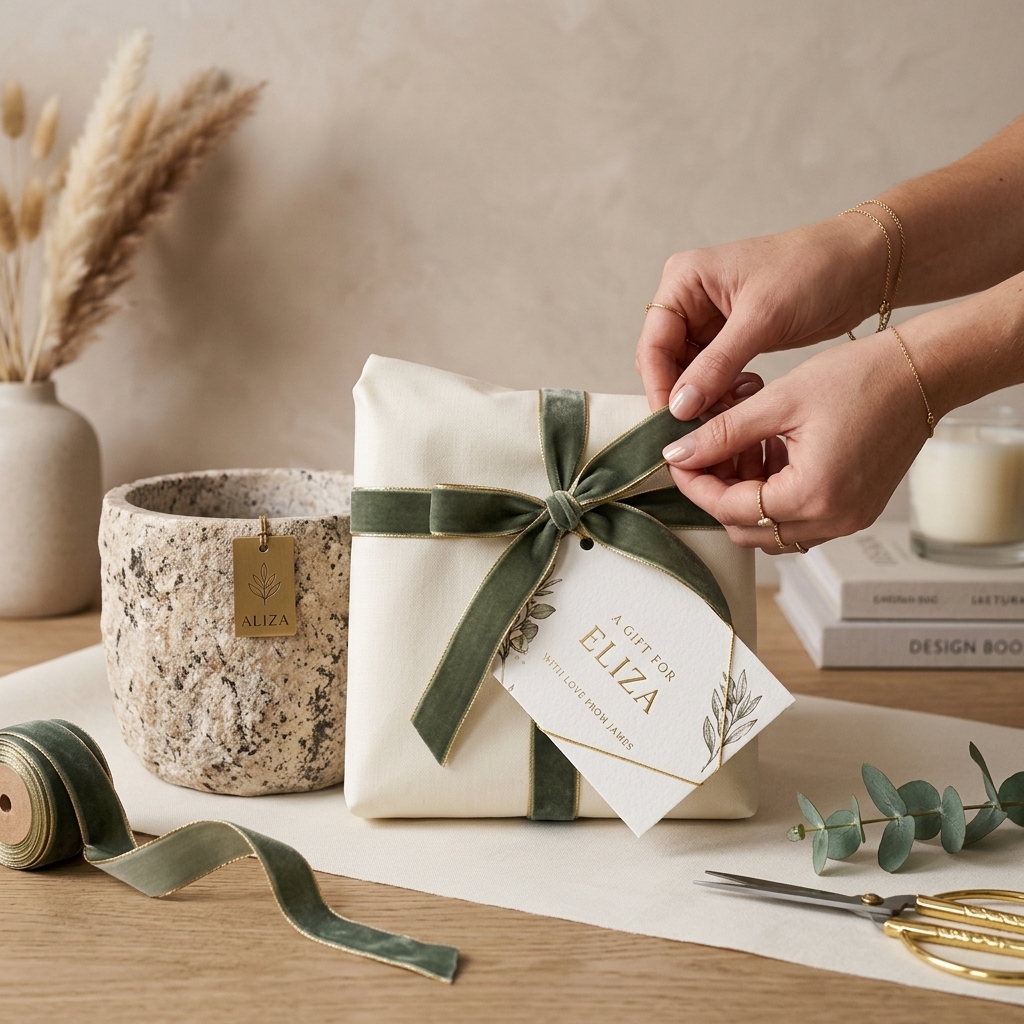 ATOM bespoke custom gifting planter