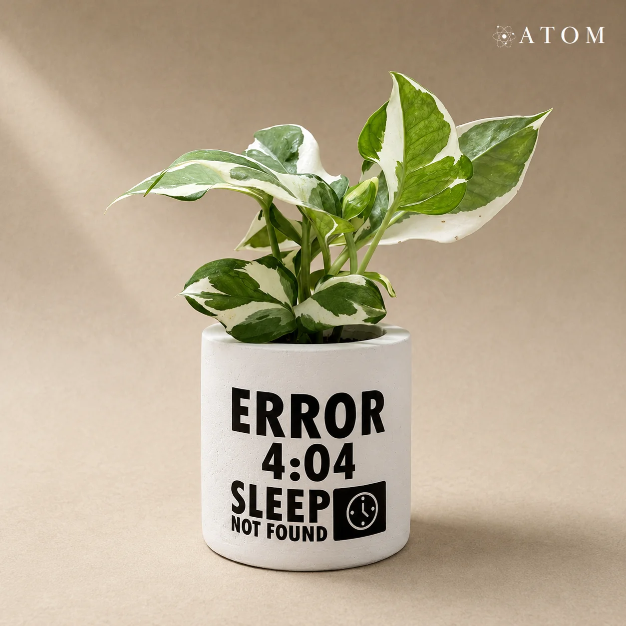 Error 4:04 — Sleep Not Found planter